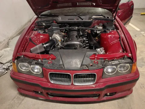 BMW E36 Coupe — 1JZ-GTE VVT-i
